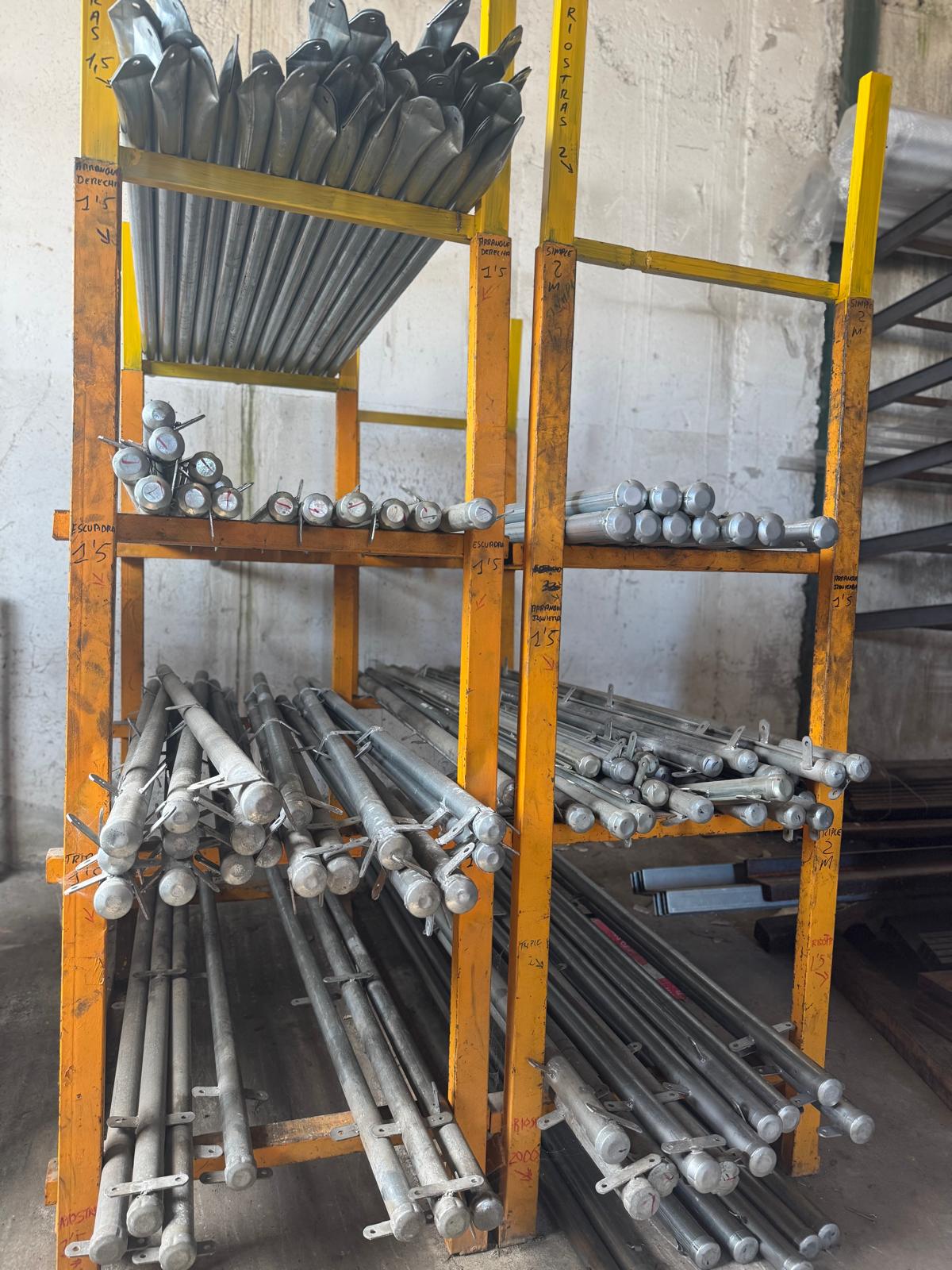 Poste Simple Galvanizado